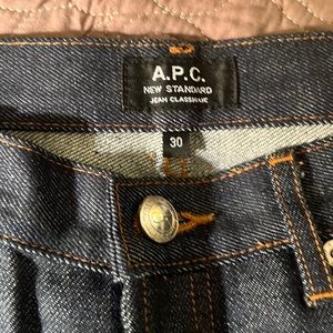 APC New Standard Raw Selvedge Jeans